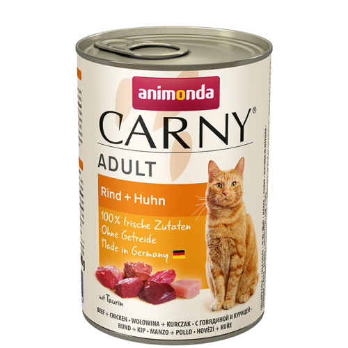 ANIMONDA for cats Carny Adult with beef + chicken