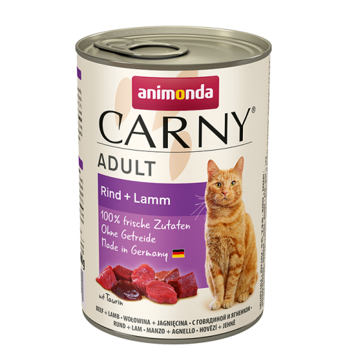 ANIMONDA for cats Carny Adult with Beef + Lamb