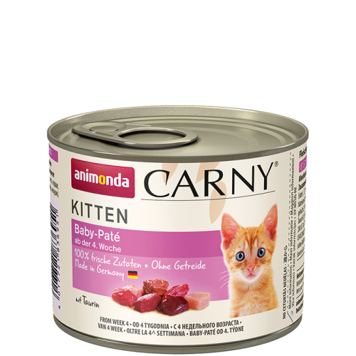 ANIMONDA for cats Carny Kitten Baby-Paté 200 gr