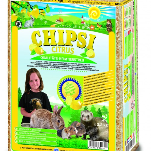 Litter CHIPSI Citrus Multi 15L